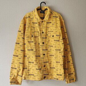 Pleasures, Men's Large, Yellow Jacket